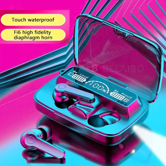 2024 True Wireless TWS Earbuds M19 with Power Bank - Premium Sound Quality and Compact Design